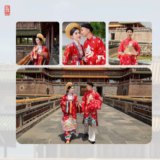 Chụp hình với cổ phục Huế - Gìn giữ giá trị truyền thống trong nhịp sống hiện đại 